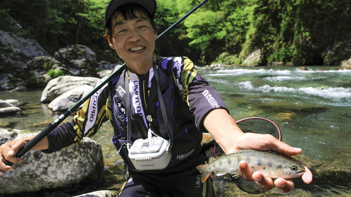 渓流脈釣り 仕掛け ヤマベ イワナ